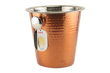 Load image into Gallery viewer, apollo THE HOUSEWARES BRAND Copper Champagne Bucket, Ideal for Prosecco, Wine, Great Gift Idea, Size: 20x25x21cm, Copper