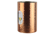 Load image into Gallery viewer, apollo THE HOUSEWARES BRAND - Double Walled Wine Champagne Prosecco Beer Spirits Bottle Cooler - Stainless Steel Inner - Size 18.5x12cm - Polished Copper Outer