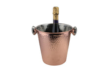 Load image into Gallery viewer, apollo THE HOUSEWARES BRAND Copper Champagne Bucket, Ideal for Prosecco, Wine, Great Gift Idea, Size: 20x25x21cm, Copper