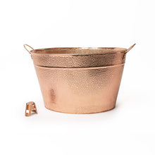 Load image into Gallery viewer, BarCraft Copper Finish Champagne Bucket and Stopper Set
