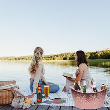 Load image into Gallery viewer, Goklmn 12L Beverage Tub,Stainless Steel Champagne Bucket Large Ice Bucket with Handles,Drink Bucket for Parties Home Bar