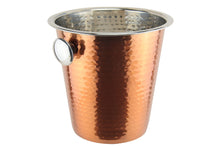 Load image into Gallery viewer, apollo THE HOUSEWARES BRAND Copper Champagne Bucket, Ideal for Prosecco, Wine, Great Gift Idea, Size: 20x25x21cm, Copper
