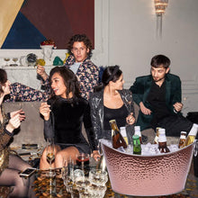 Load image into Gallery viewer, Goklmn 12L Beverage Tub,Stainless Steel Champagne Bucket Large Ice Bucket with Handles,Drink Bucket for Parties Home Bar