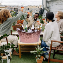 Load image into Gallery viewer, Goklmn 12L Beverage Tub,Stainless Steel Champagne Bucket Large Ice Bucket with Handles,Drink Bucket for Parties Home Bar