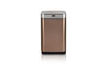 Load image into Gallery viewer, Copper | 75L Double Waste Bin With Sensor | Stainless Steel | 2 Compartments | Umuzi Cleaning