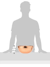 Load image into Gallery viewer, Old Dutch | Set Of 3 Copper Hammered Mixing Bowls