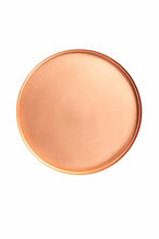Load image into Gallery viewer, Copper Round Tray | Flat | Large