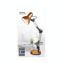 Load image into Gallery viewer, Copper Effect Angled Desk Light | Table Lamp | Angle Poise