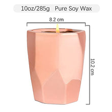 Load image into Gallery viewer, Jasmine & Ylang Ylang Scented Candle | Copper Ceramic Jar | Aromatherapy Gift