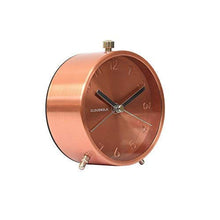 Load image into Gallery viewer, Cloudnola Copper Alarm Clock | Copper & Silver