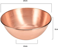 Load image into Gallery viewer, Copper Pure Mixing Bowl