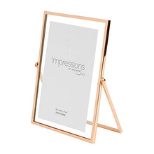 Load image into Gallery viewer, Impressions Copper Rose-Gold Photo Frame | 4" x 6"