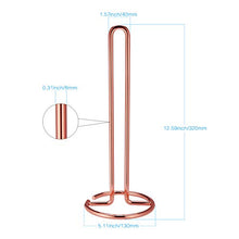 Load image into Gallery viewer, Polished Copper Kitchen Roll Holder