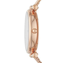 Load image into Gallery viewer, Rose- Gold Copper Fossil Watch