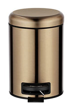 Load image into Gallery viewer, Copper Stainless Steel Pedal Bin Compact