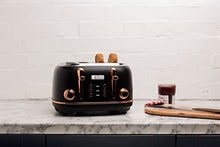 Load image into Gallery viewer, Copper & Black | 4 Slice Toaster