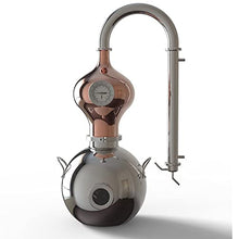 Load image into Gallery viewer, Copper Moonshine Still | 15L Home Brewing Still | Water Alcohol Distiller