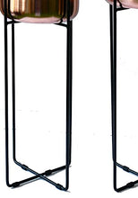 Load image into Gallery viewer, Modern Copper Plant Pot | Set Of 2
