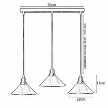 Load image into Gallery viewer, Vintage Industrial Ceiling Light | Copper Finish