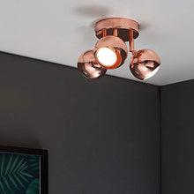 Load image into Gallery viewer, Modern Copper Ceiling Light