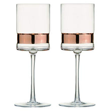 Load image into Gallery viewer, Stunning Copper Wine Glasses | Set Of 2 | 350ml