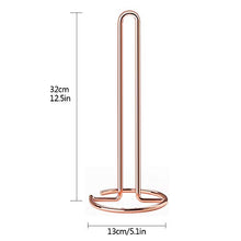 Load image into Gallery viewer, Copper Kitchen Roll Holder