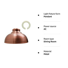 Load image into Gallery viewer, Rustic Vintage Copper Lamp Shade