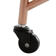 Load image into Gallery viewer, Copper Bar Cart Drinks Trolley | Art Deco | 3 Shelves | Rose Gold