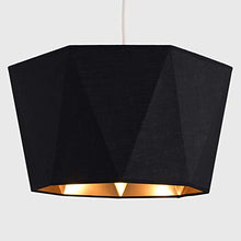Load image into Gallery viewer, Black & Copper Pendant Light Shade