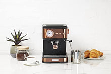 Load image into Gallery viewer, Black & Copper Espresso Machine | Haden
