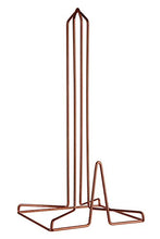 Load image into Gallery viewer, Premier Housewares | Vertex Kitchen Roll Holder | Copper Plated | 15 x 15 x 31 cm