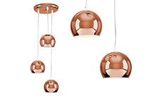 Load image into Gallery viewer, Copper Retro Eyeball Ceiling Light