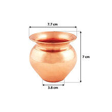Load image into Gallery viewer, Small Copper Vase | Indian Copper Kalash