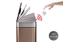 Load image into Gallery viewer, Copper Kitchen Bin With Sensor
