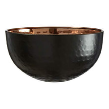 Load image into Gallery viewer, Decorative Copper & Black Hammered Bowl | Premier Housewares