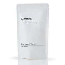 Load image into Gallery viewer, Zinc, Copper & Vitamin C Tablets | General Health & Hair, Skin and Nails | Oxford Vitality