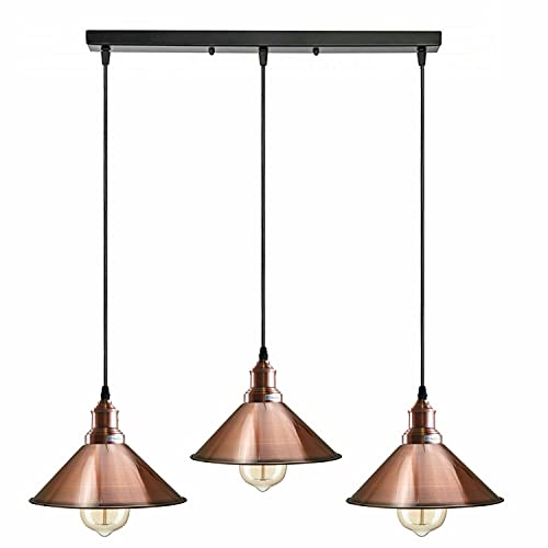 Industrial copper on sale ceiling light