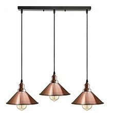 Load image into Gallery viewer, Vintage Industrial Ceiling Light | Copper Finish