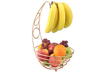 Load image into Gallery viewer, Copper Fruit Bowl | Hanging Banana Fruit Tree