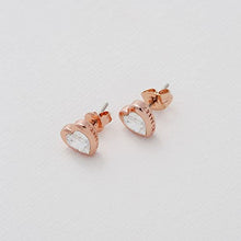 Load image into Gallery viewer, Rose Gold Earrings | Copper | Ted Baker