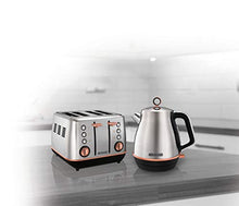 Load image into Gallery viewer, Morphy Richards Copper & Silver Toaster