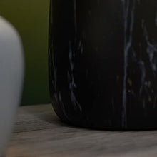 Load image into Gallery viewer, Black & Copper Modern Table Lamp | Tapered Shape