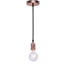 Load image into Gallery viewer, Retro Industrial Rose Copper Pendant Ceiling Light Fitting