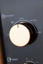 Load image into Gallery viewer, Copper & Black Microwave | 20 Litre