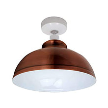 Load image into Gallery viewer, Copper Modern Vintage Lamp Shade | Pendant Light | Ceiling Light
