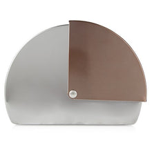 Load image into Gallery viewer, Roll Top Copper Stainless Steel Bread Bin