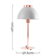 Load image into Gallery viewer, MiniSun Copper & Grey Table Lamp