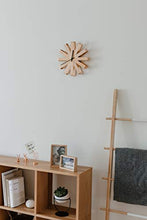 Load image into Gallery viewer, Modern Copper Ribbon Wall Clock