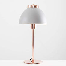 Load image into Gallery viewer, Copper & Grey Table Lamp | Bedside Light