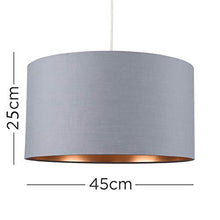 Load image into Gallery viewer, Copper & Grey Ceiling/Table Lamp Shade